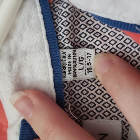 Salmon Men's Polo Shirt - Picture 4 of 7